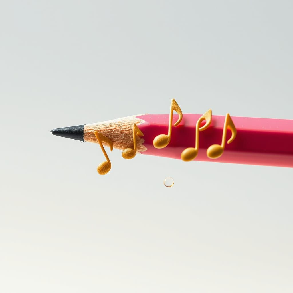 Pencil Transforms into Musical Notes: A Macro View