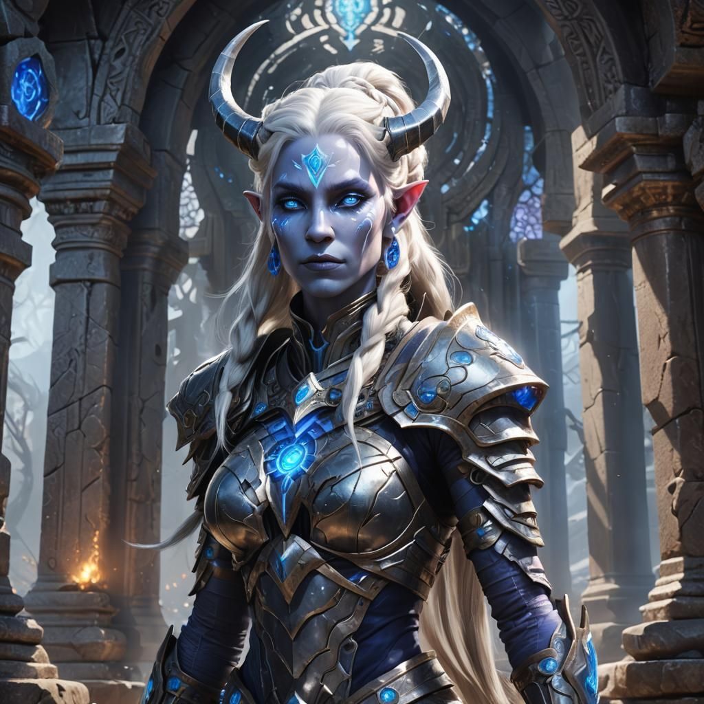 Ethereal Draenei Maiden in Ruins