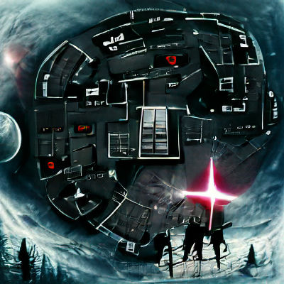 Star Wars Battle Scene on Starkiller Base