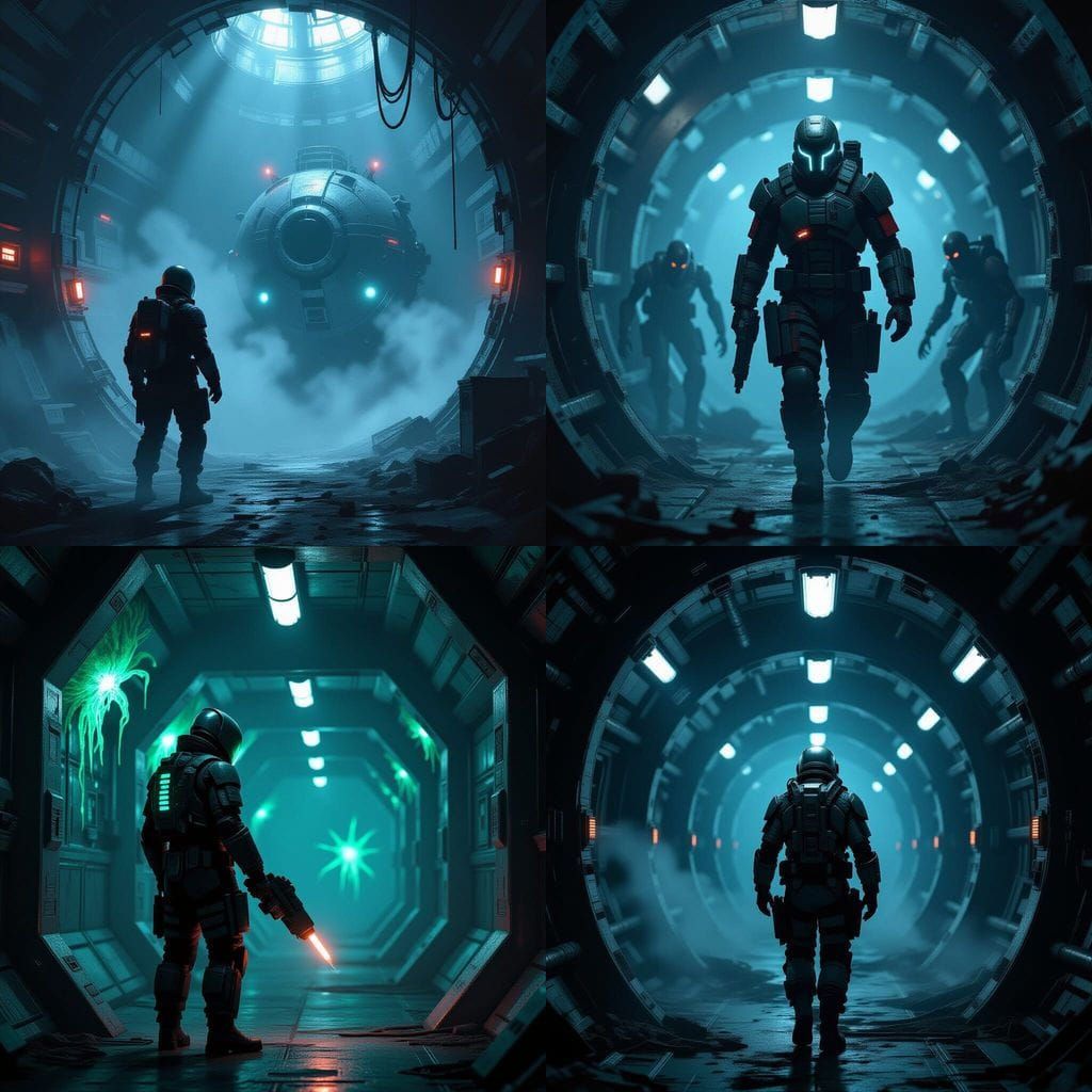 Dead Space 2 Remake Sci-Fi Horror Scene