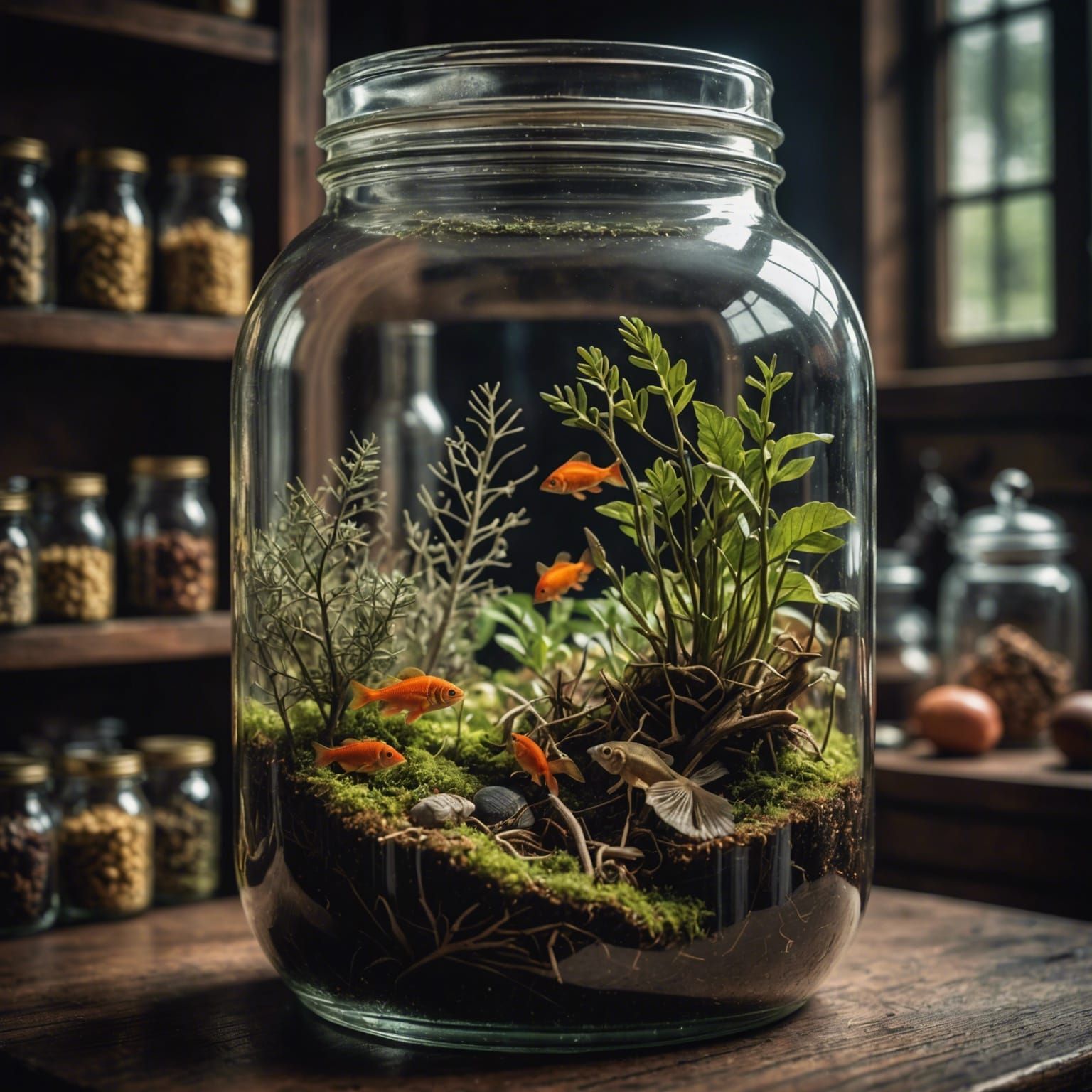 Jar Aquarium