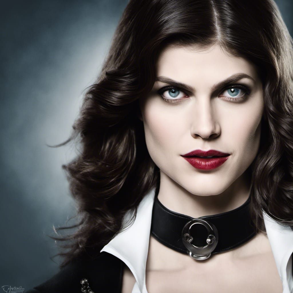 Alexandra Daddario as Zatanna in Hyperrealistic Style
