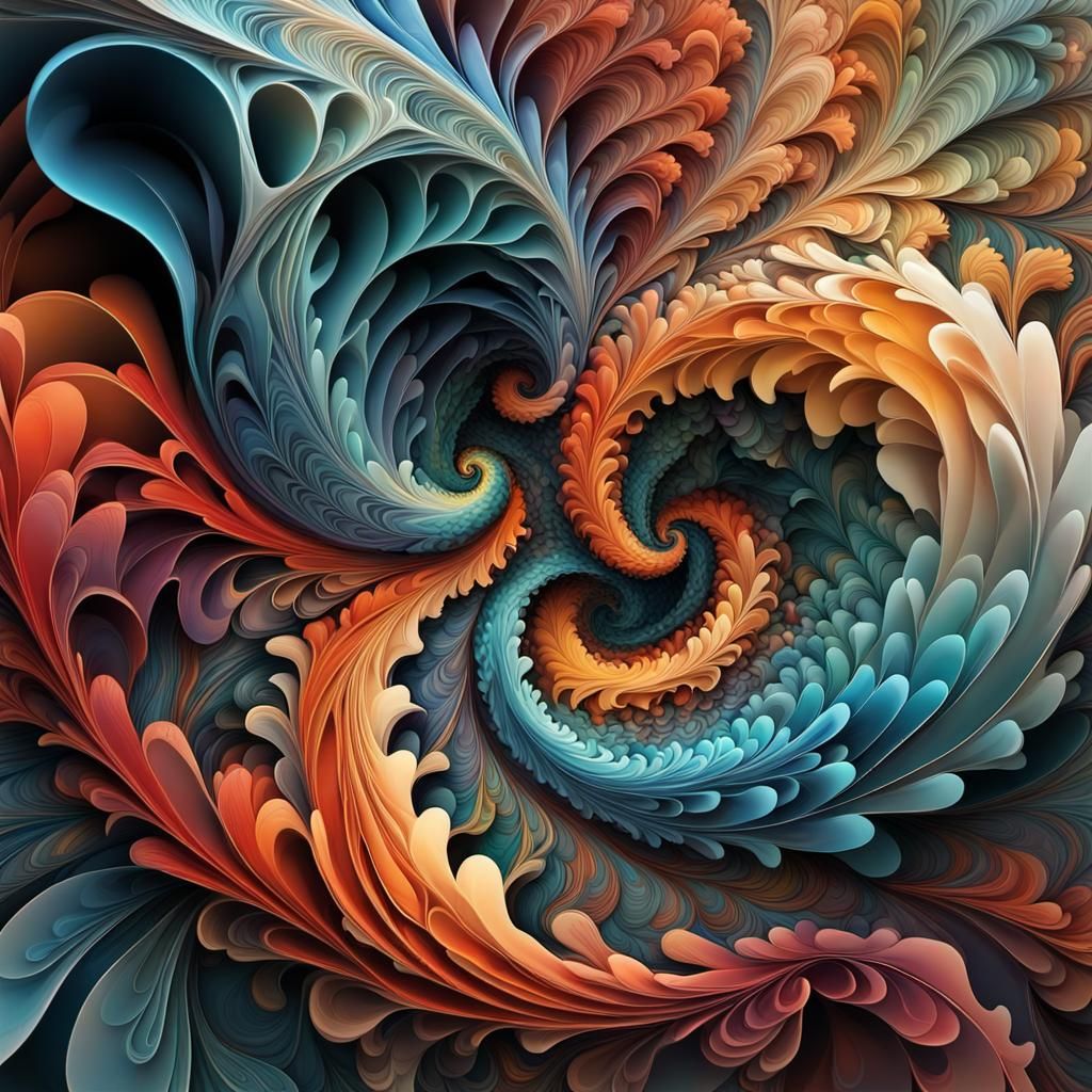 Majestic Splendor of Iridescent Peacock Feathers in Vibrant...