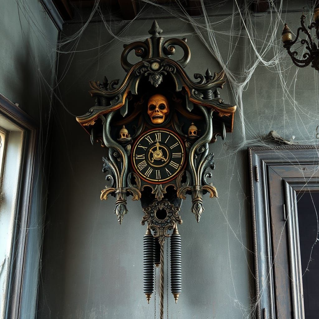 A cursed cuckoo clock.