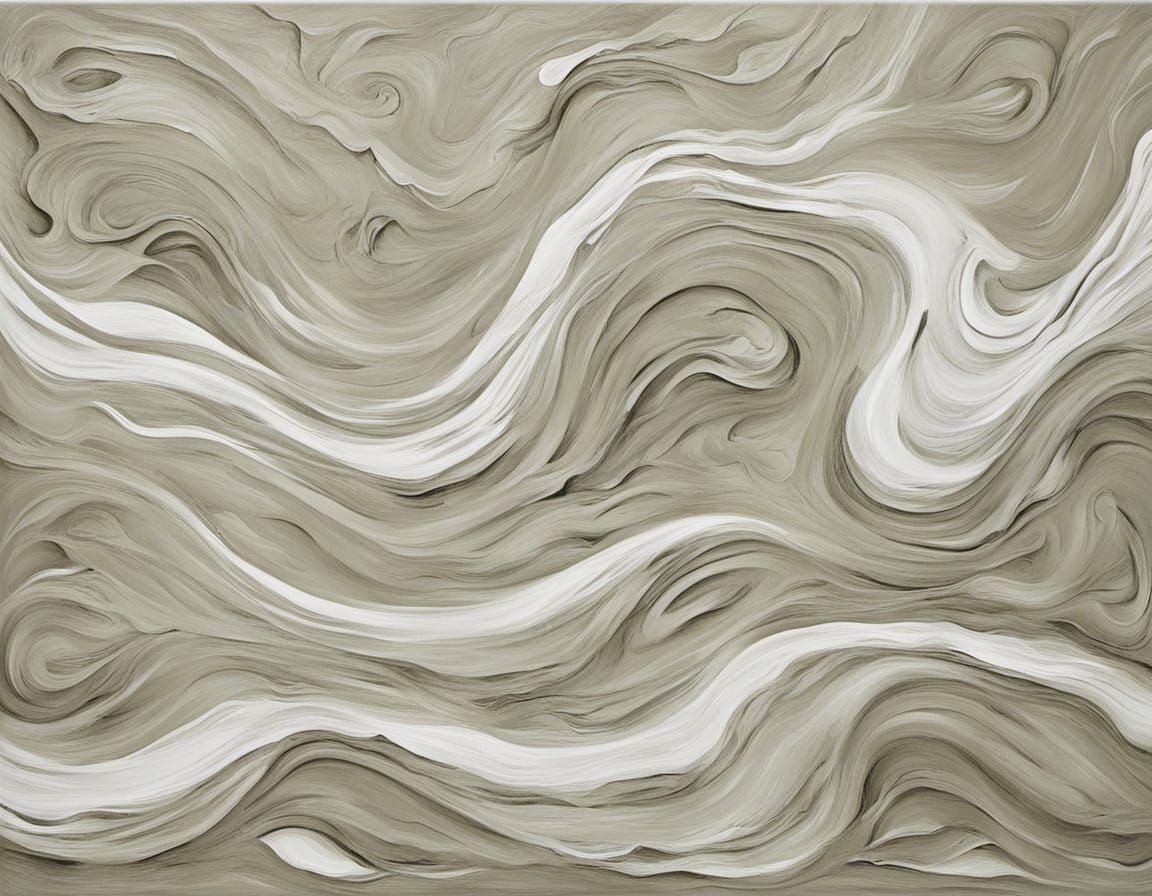 Surreal Abstract Painting in Ultraminimalism Style