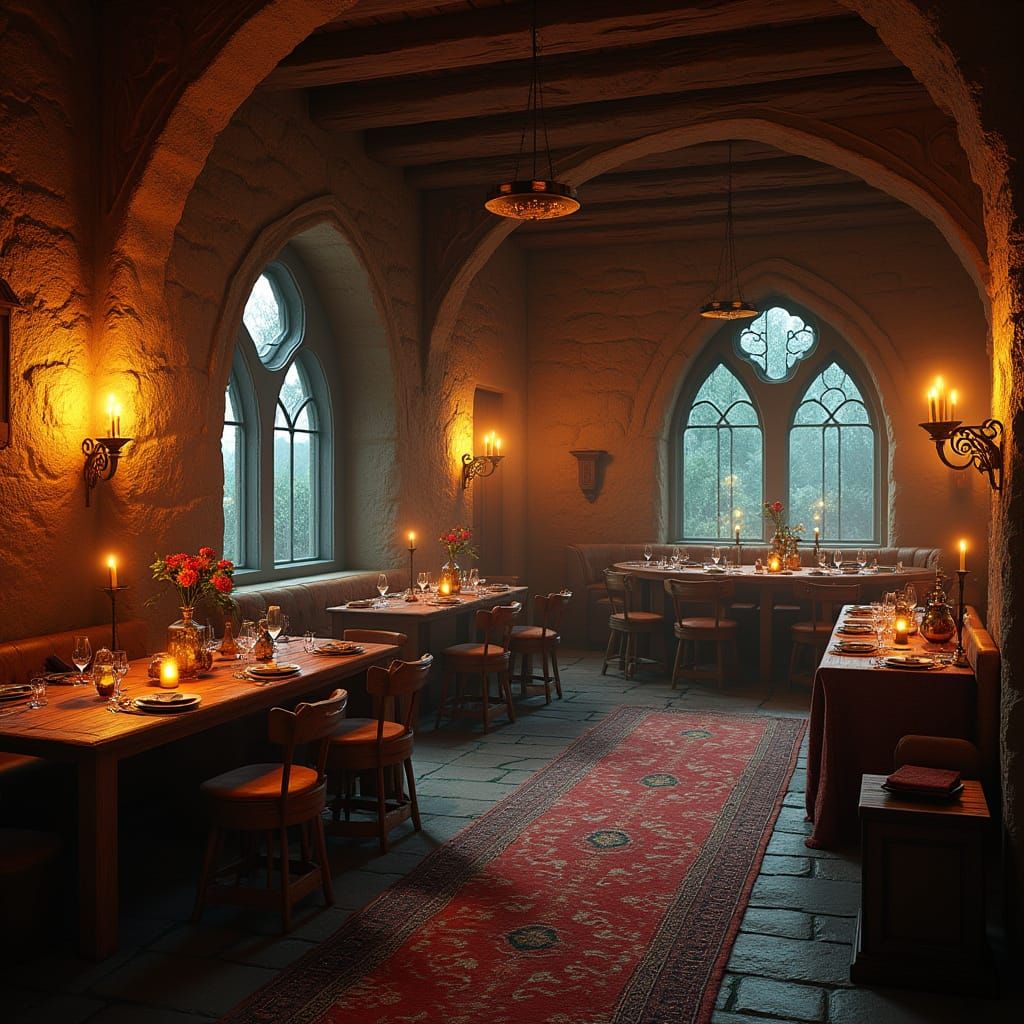 Cozy Medieval Fantasy Tavern
