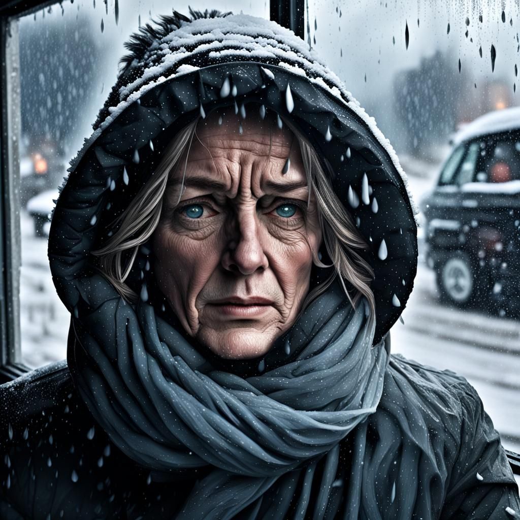 When the wind blows and the rain feels cold.