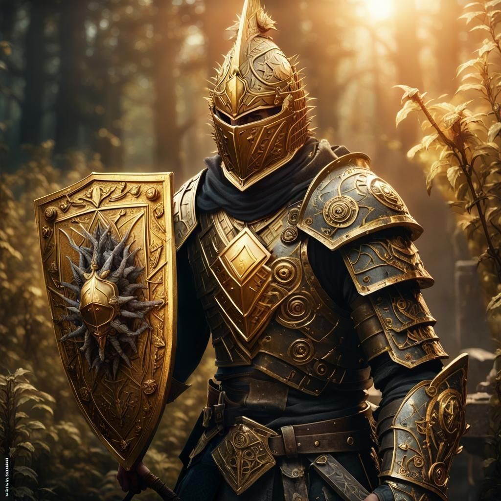 Warrior Arm with Warhammer Concept Art