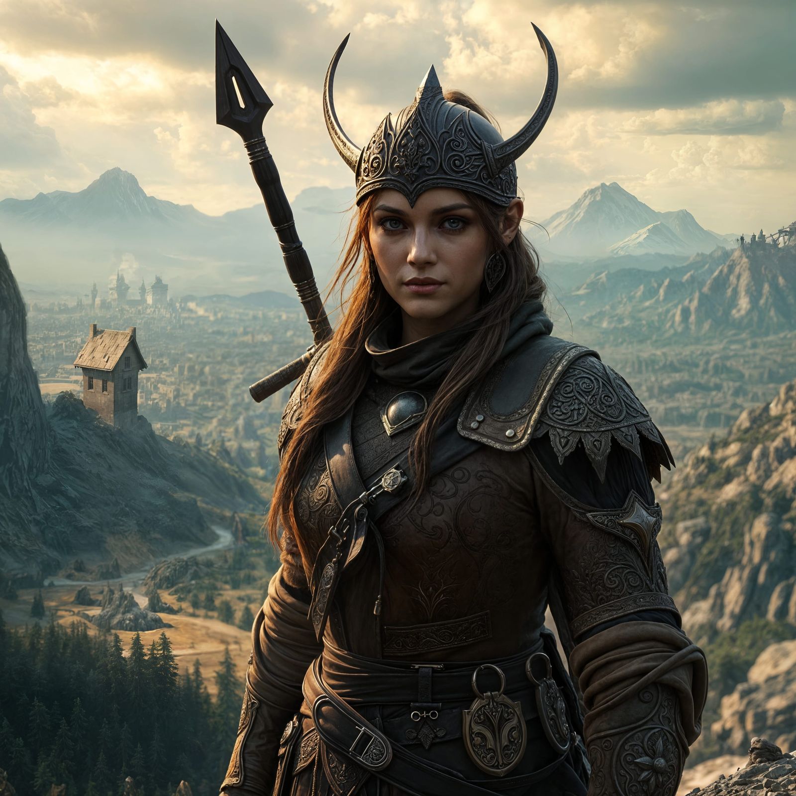 Esk From Equal Rites: Detailed Fantasy Art