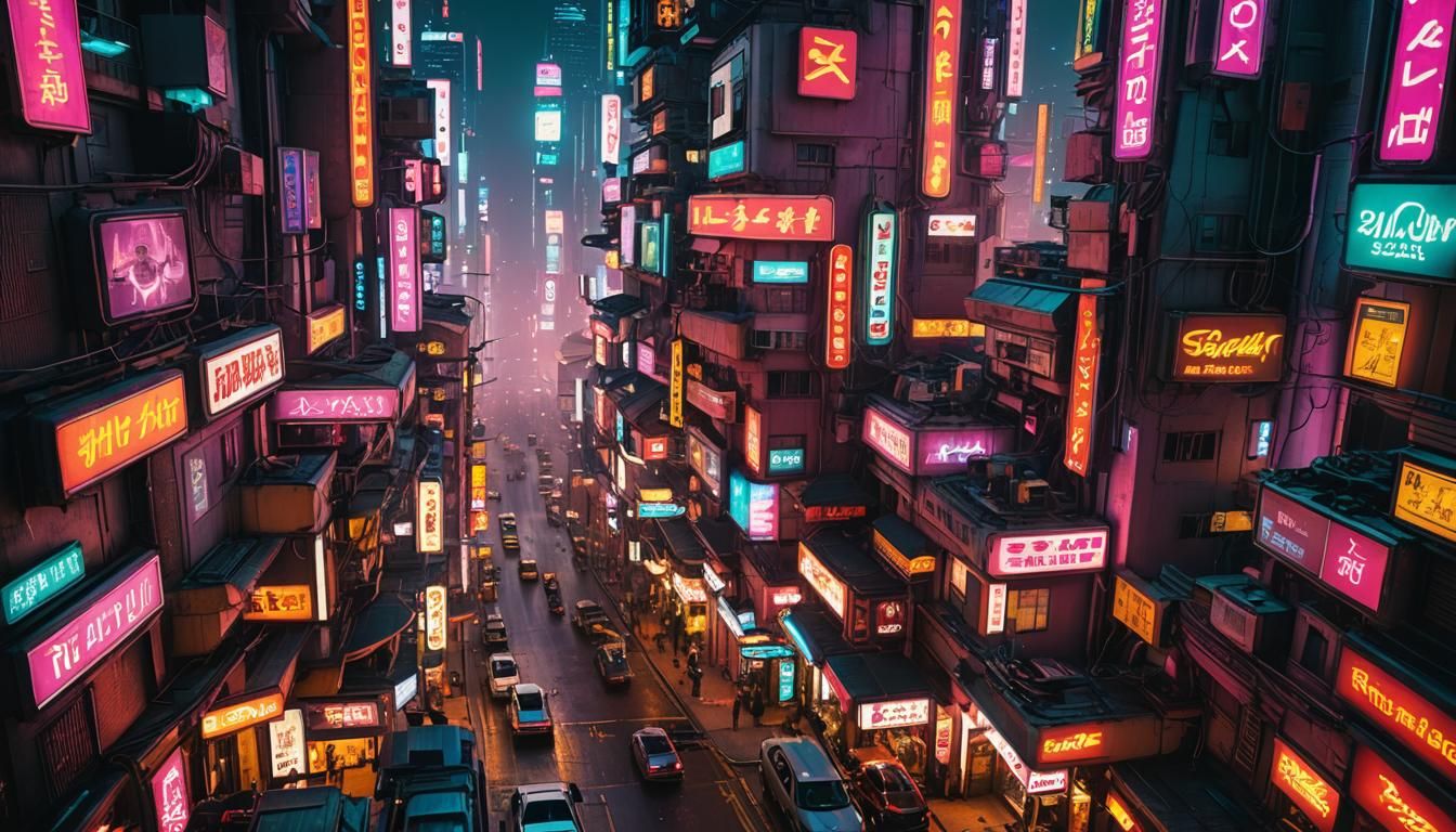 Alien District on a Near-Future Earth