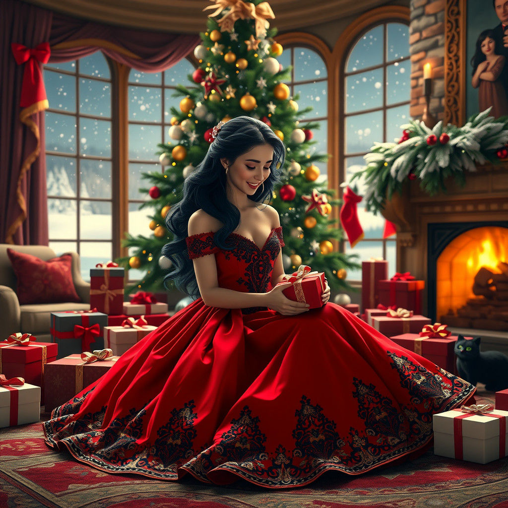 Christmas with Marinette Dupain-Cheng 02