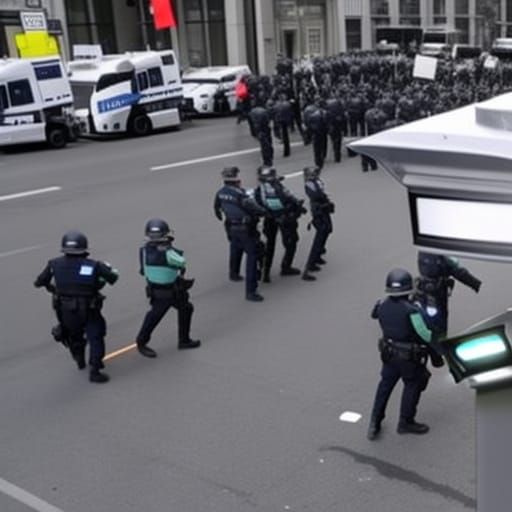 AI Chatbot Arrested: Surveillance Camera View