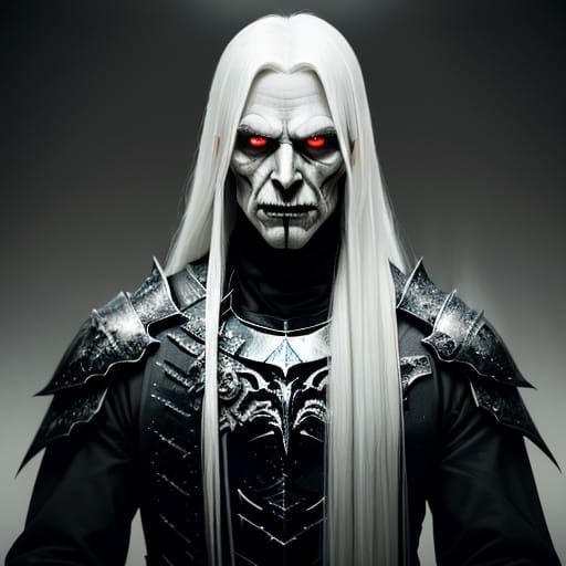 Sinister Knight in Sepia Tone