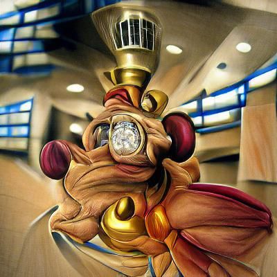 Cogsworth from Beauty and the Beast