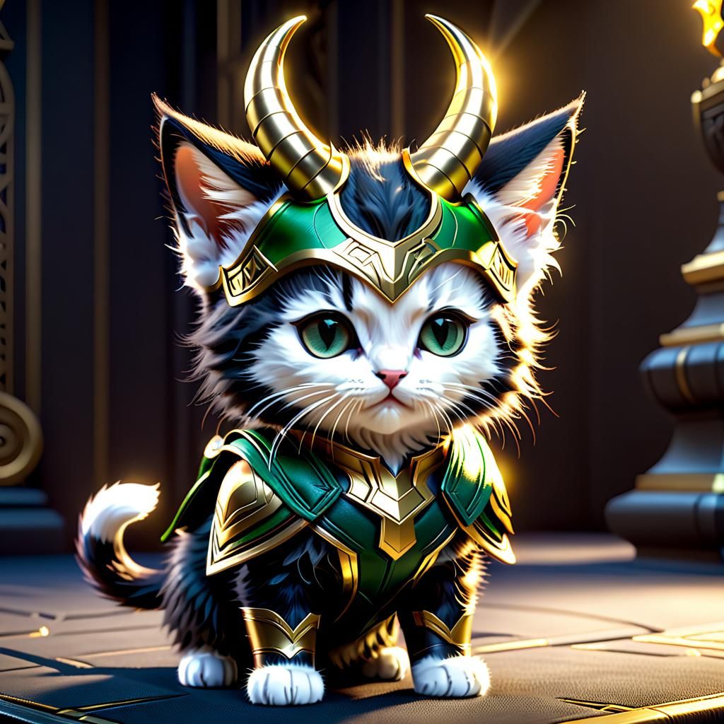 Loki Kitten Of Mischief
