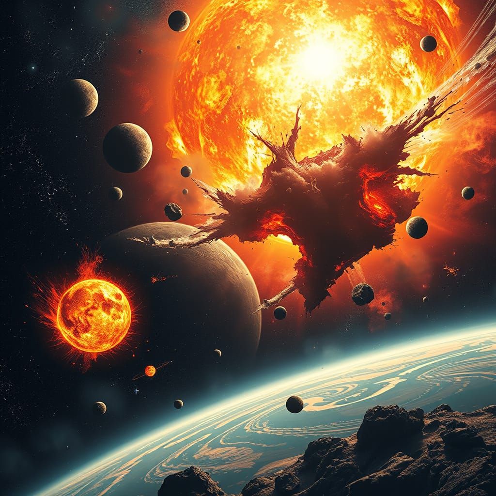Cosmic Apocalypse in Ultra-High Resolution