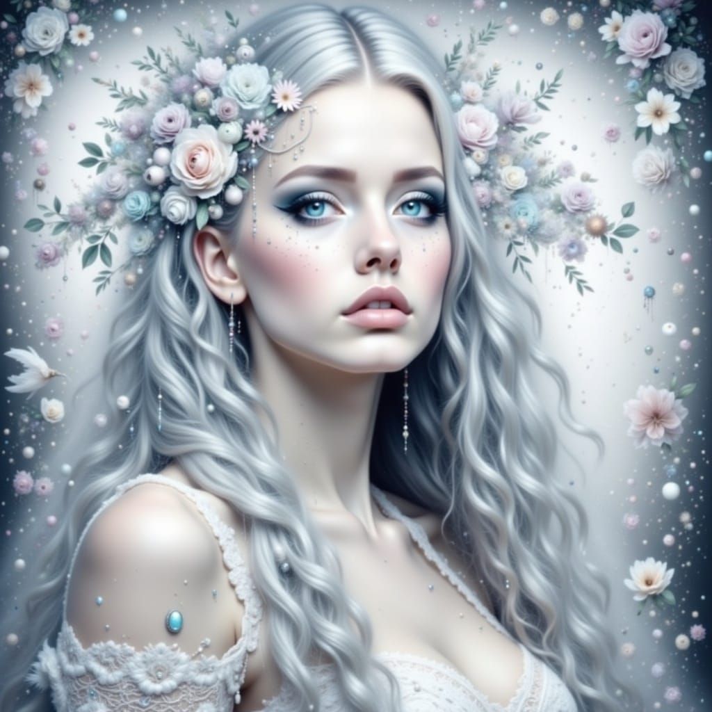 Ethereal Portrait of a Gentle Youth