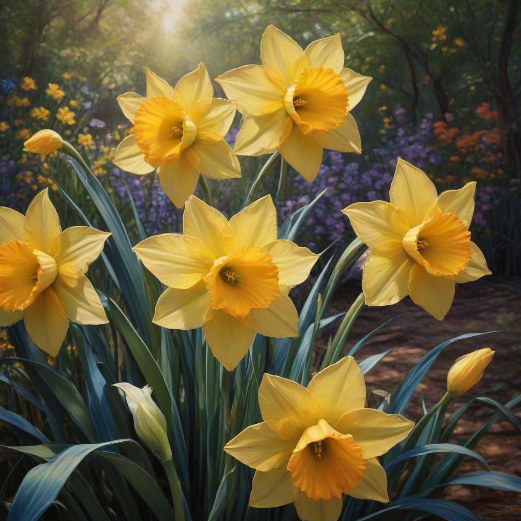 daffodil, narcissus, jonquil