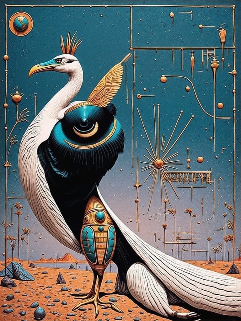 Spawning - A surreal painting