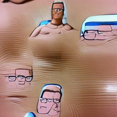 AI Generated Image of Hank Hill