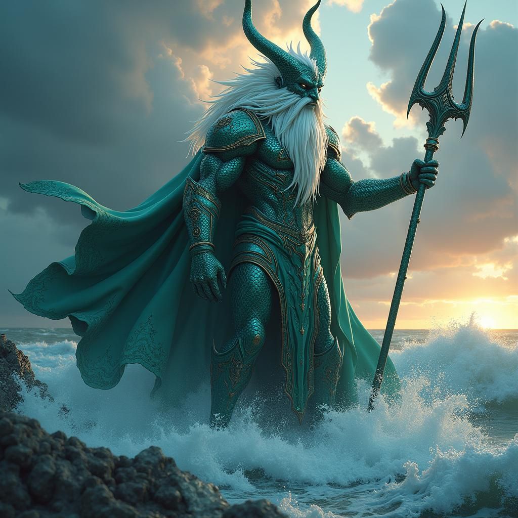 Ulmo Rises: Scaled Valar of the Sea