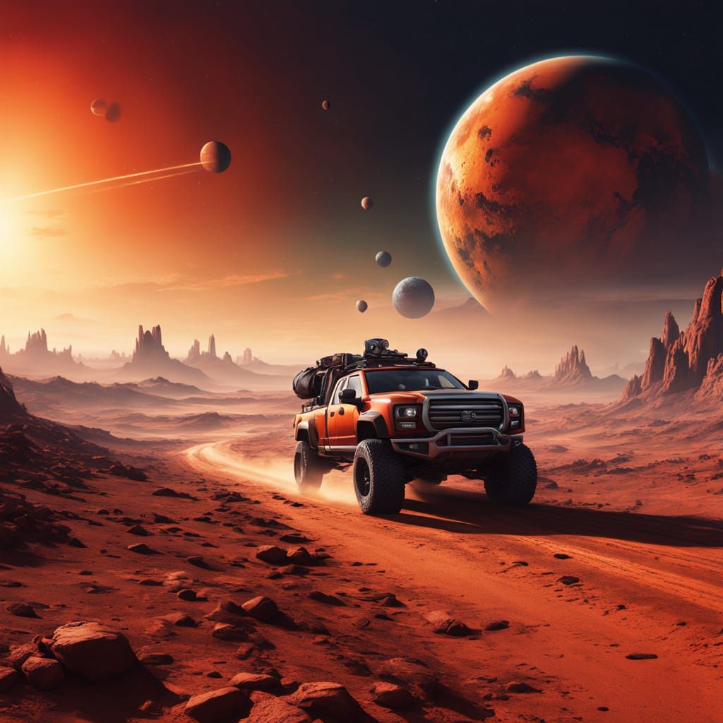 Surreal Post-Apocalyptic Landscape in Cinematic Digital Art ...