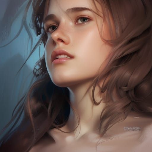 Detailed Portrait of Brooke with Dynamic Lighting