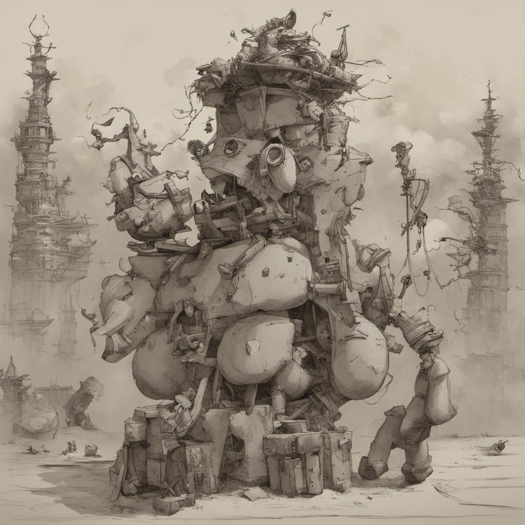 Abstract Image Generated From Nonsense Prompt