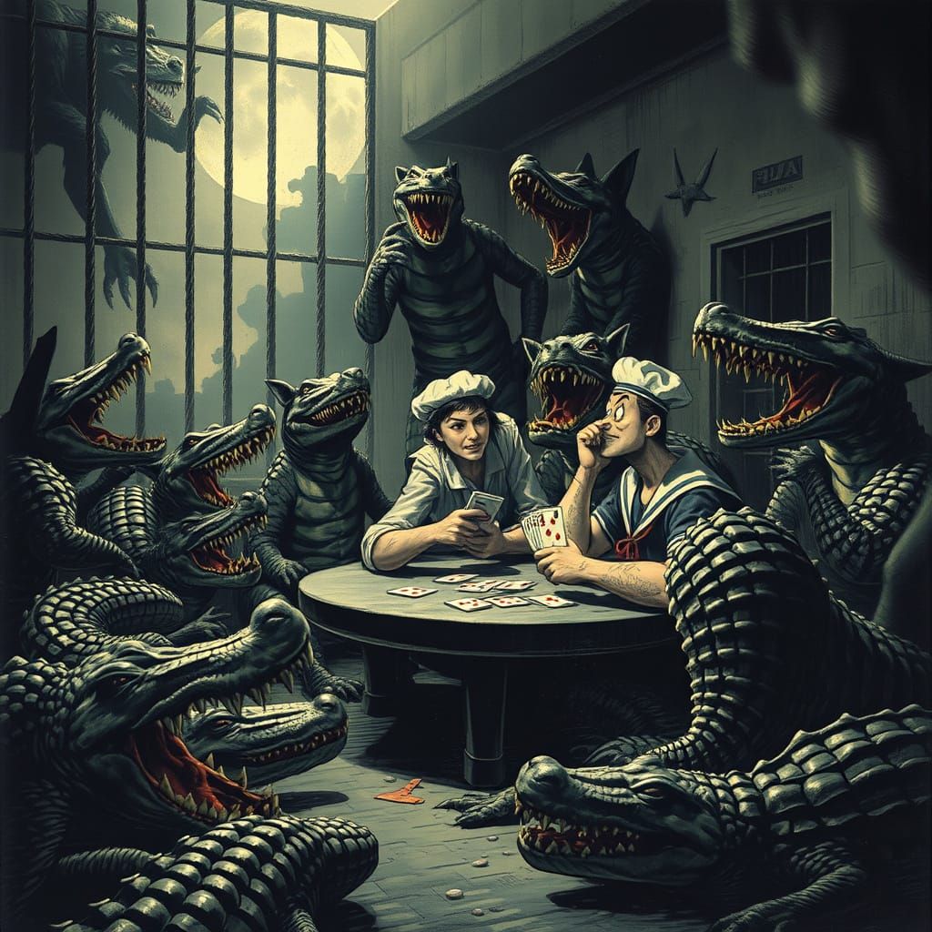 Popeye The Sailor Man + Alligator Alcatraz + Alpha and Omega...