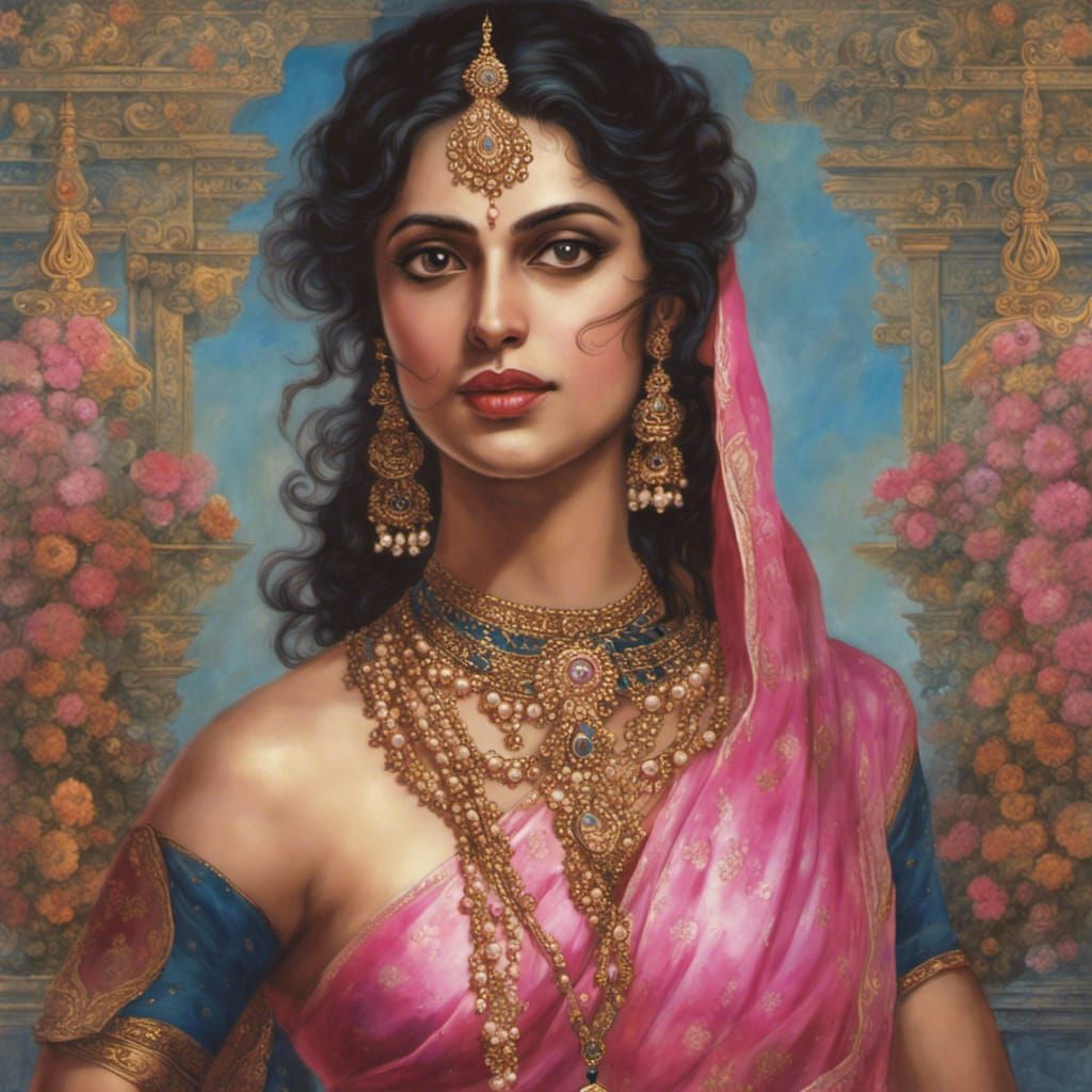 Urmila: Mithilan Princess Warrior in Detailed Matte Painting