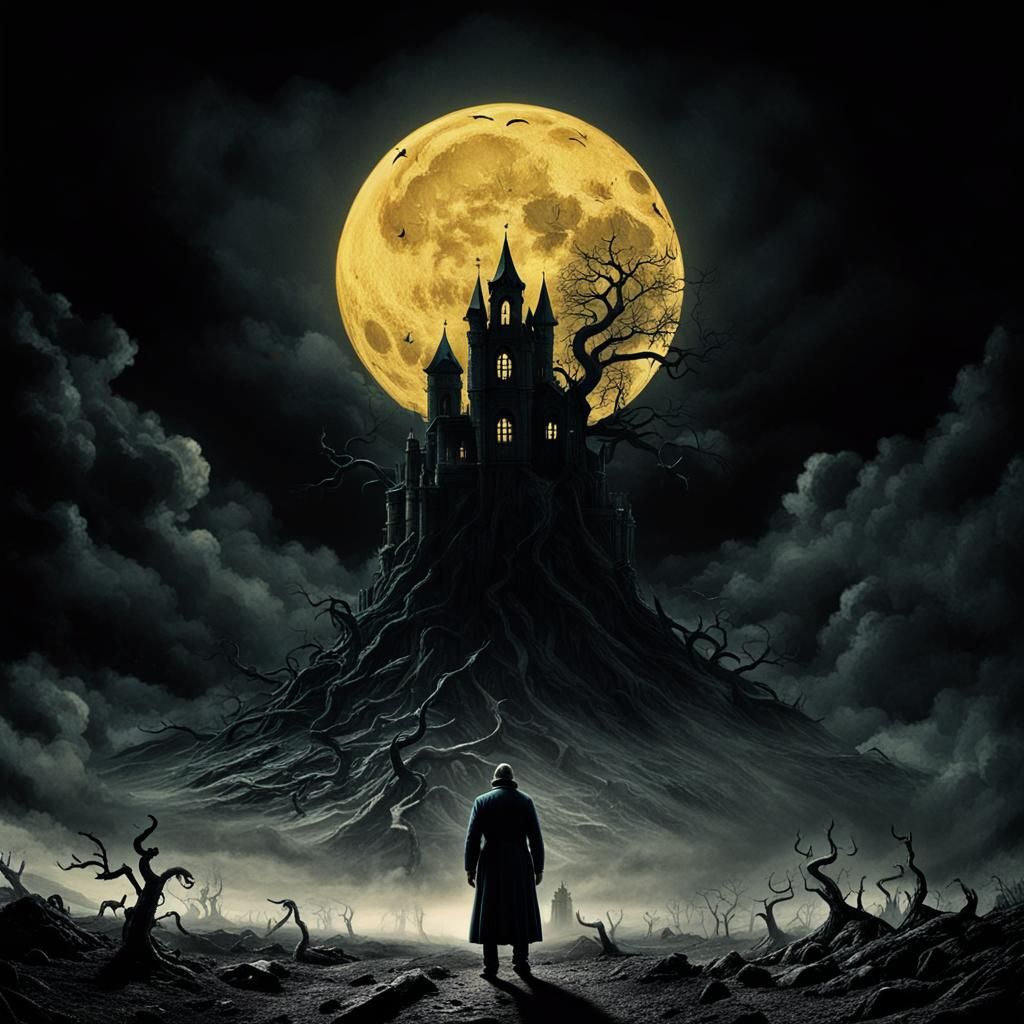 Sinister Horror in Cinematic Darkness