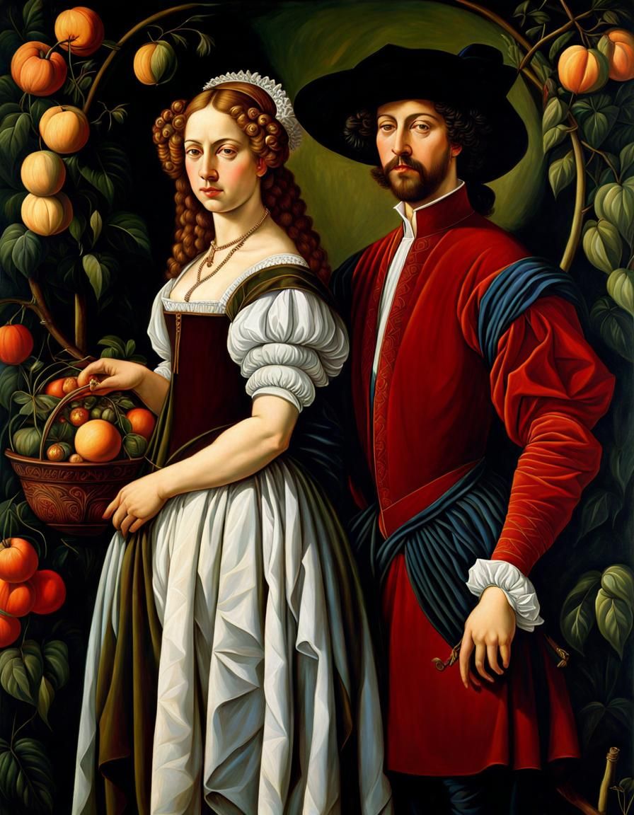 A Lovely Renaissance Couple VII