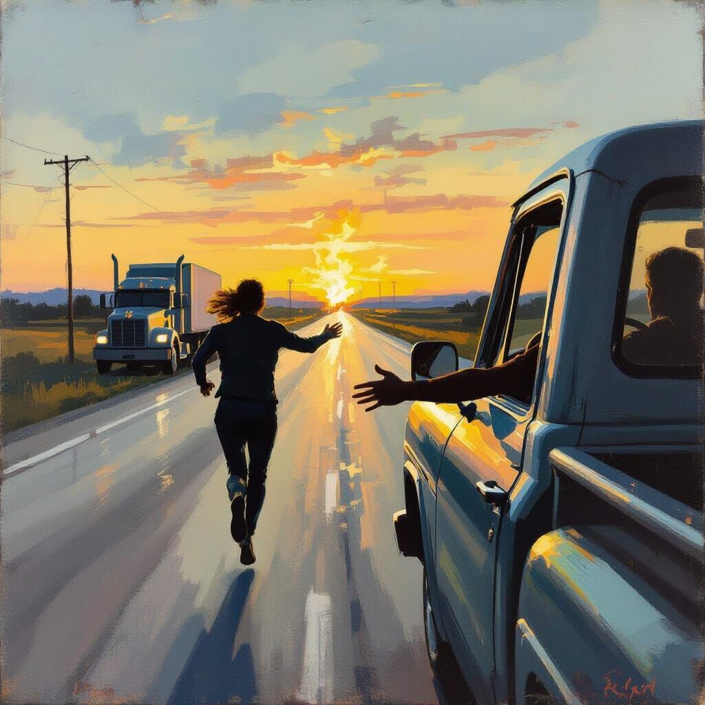 Twilight Road to Love: A Neo-Noir Journey