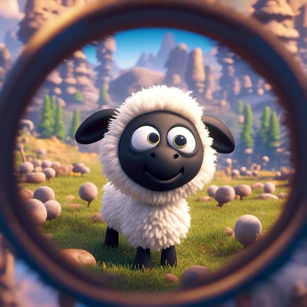 Baby Shaun the sheep