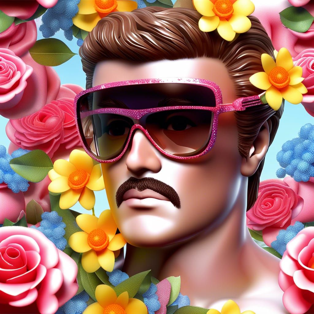 3D model of George Michael