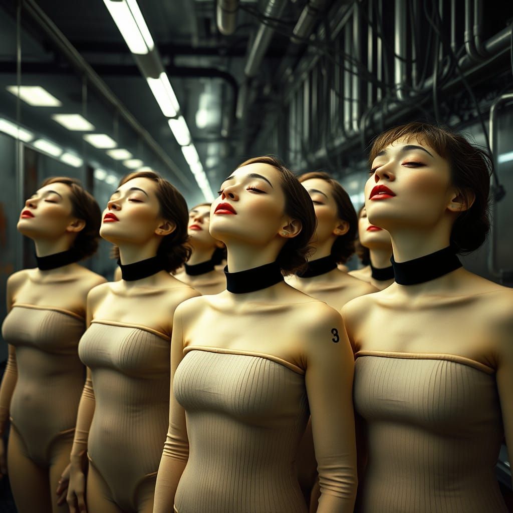 Women in Industrial Uniforms, Factory of Dreams