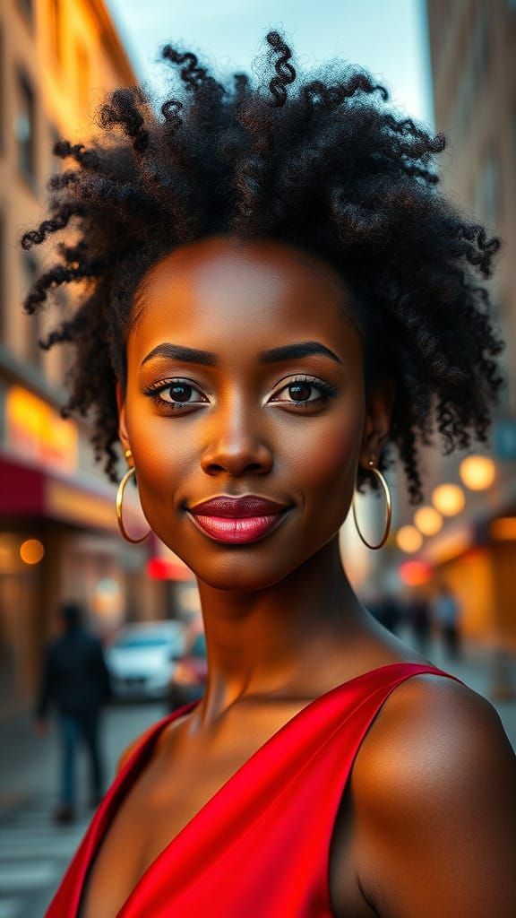 Stunning 20yo african american woman photo