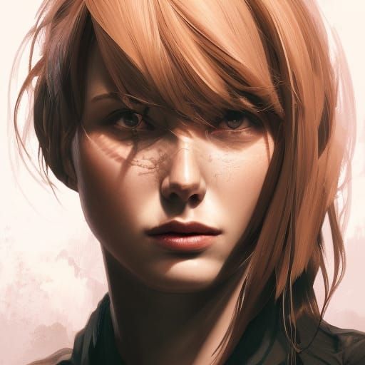 Hyperdetailed Dystopian Portrait with Dynamic Lighting