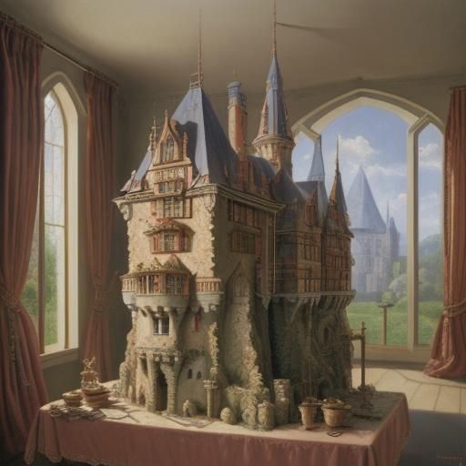 Astolat Castle dollhouse