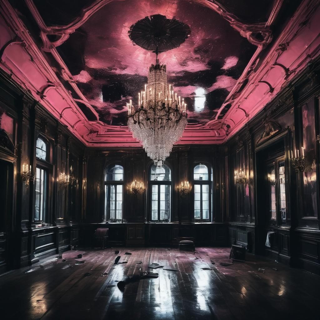 Surreal Image Inspired by Famous Song Lyrics