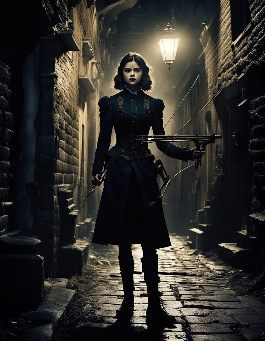 Selena Gomez as Mina Harker in Dark Fantasy Film Still