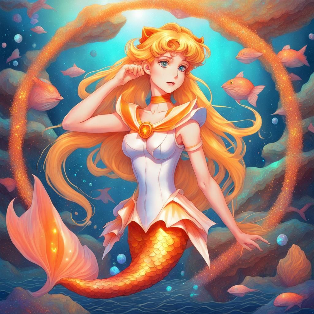 Sailor Venus As A Mermaid