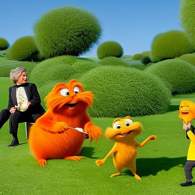 The Lorax Cannibal: A Surreal Consumption