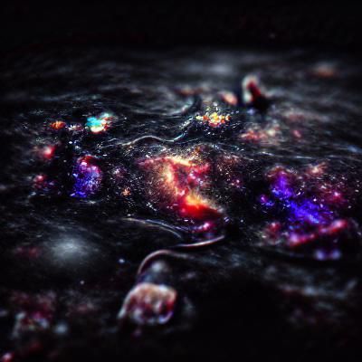 Galactic Darkness: Ethereal Universe in 3D