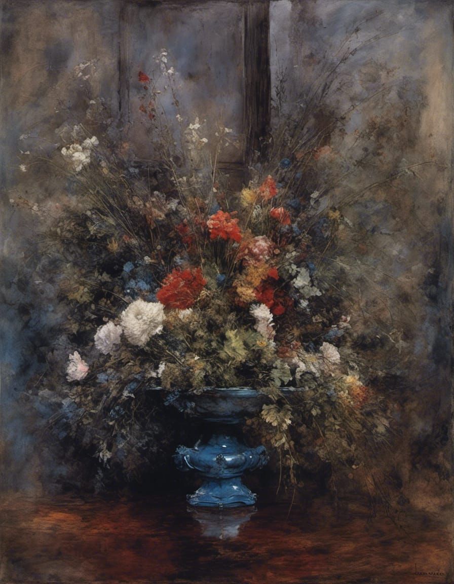 A foggy night in London