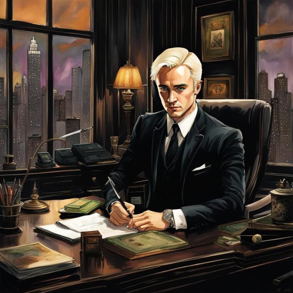 Draco Malfoy- Muggle World Series