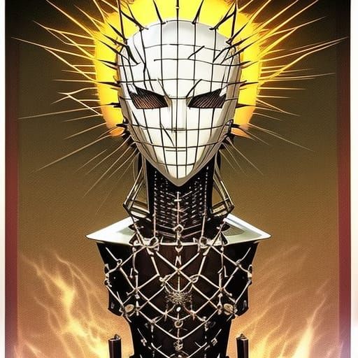 Anime Style Hellraiser Mask