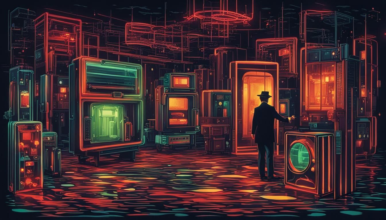 Tunable Quantum Simulators in Film Noir Style