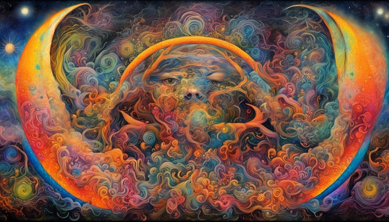 Australian Ecosystem with Mystical Elements