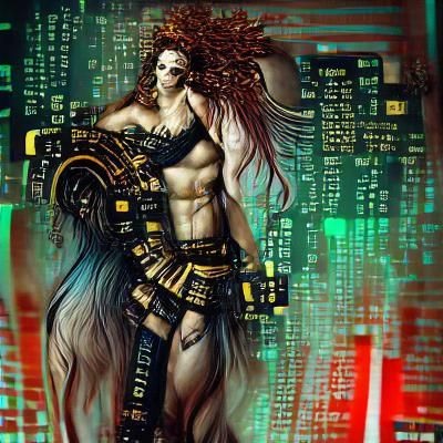 Cyberpunk Ares: God of War Reimagined
